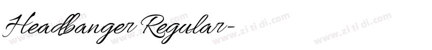 Headbanger Regular字体转换 Headbanger Regular字体转换
